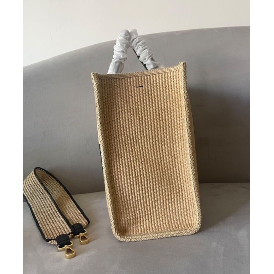 Replica Borsa tote media Fendi Sunshine 8BH386 Albicocca