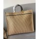 Replica Borsa tote media Fendi Sunshine 8BH386 Albicocca