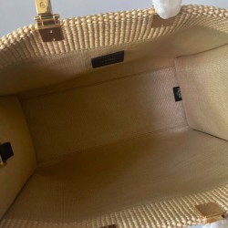 Replica Borsa tote media Fendi Sunshine 8BH386 Albicocca