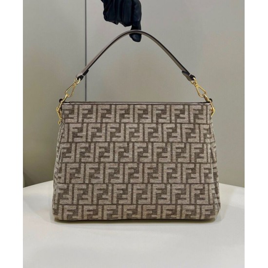 Replica Fendi O'Lock Zip 8BR805 Grigio Replica Fendi O'Lock Zip 8BR805 Grigio