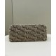 Replica Fendi O'Lock Zip 8BR805 Grigio Replica Fendi O'Lock Zip 8BR805 Grigio