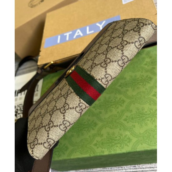 Replica Gucci Marsupio Ophidia 704196 Caffè Scuro