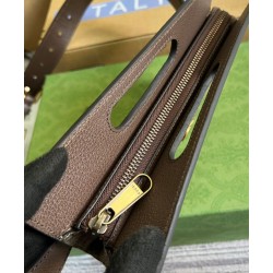 Replica Gucci Marsupio Ophidia 704196 Caffè Scuro