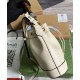 Replica Mini borsa a secchiello Gucci Diana 724667 bianca