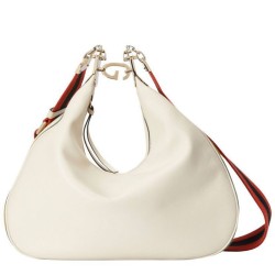Replica Borsa a tracolla grande Gucci Attache 702823 Crema