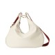 Replica Borsa a tracolla grande Gucci Attache 702823 Crema