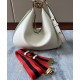 Replica Borsa a tracolla grande Gucci Attache 702823 Crema