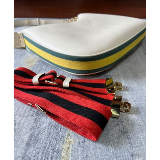 Replica Borsa a tracolla grande Gucci Attache 702823 Crema