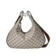 Replica Borsa a tracolla grande Gucci Attache 702823 blu scuro