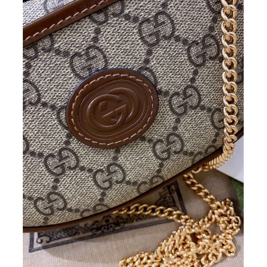 Replica Gucci Mini Bag a forma di mezzaluna GG 726843