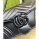 Replica Borsa a tracolla Gucci GG Marmont 734814 nera