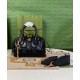 Replica Mini borsa in pelle Gucci GG Matelasse 702251 nera