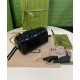 Replica Mini borsa in pelle Gucci GG Matelasse 702251 nera