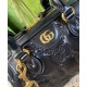 Replica Mini borsa in pelle Gucci GG Matelasse 702251 nera