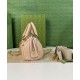 Replica Mini borsa in pelle Gucci GG Matelasse 702251 Crema