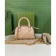 Replica Mini borsa in pelle Gucci GG Matelasse 702251 Crema