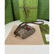 Replica Gucci Ophidia GG Mini borsa con manico superiore 699532 Caffè scuro