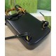 Replica Mini borsa Gucci Bamboo 702106 nera