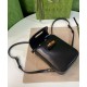 Replica Mini borsa Gucci Bamboo 702106 nera