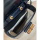 Replica Mini borsa Gucci Bamboo 702106 nera
