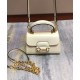 Replica Mini Borsa Gucci Horsebit 1955 703848 Crema