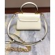 Replica Mini Borsa Gucci Horsebit 1955 703848 Crema