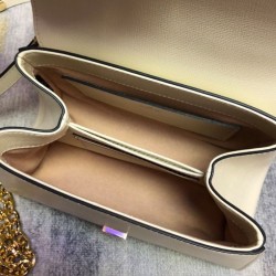 Replica Mini Borsa Gucci Horsebit 1955 703848 Crema
