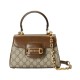 Replica Mini Borsa Gucci Horsebit 1955 703848 Caffè