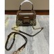 Replica Mini Borsa Gucci Horsebit 1955 703848 Caffè