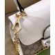 Replica Mini Borsa Gucci Horsebit 1955 703848 Crema