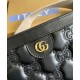Replica Borsa a tracolla in pelle Gucci Matelasse 702200 nera