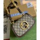 Replica Borsa a tracolla Gucci Blondie Mini 724645 Caffè scuro