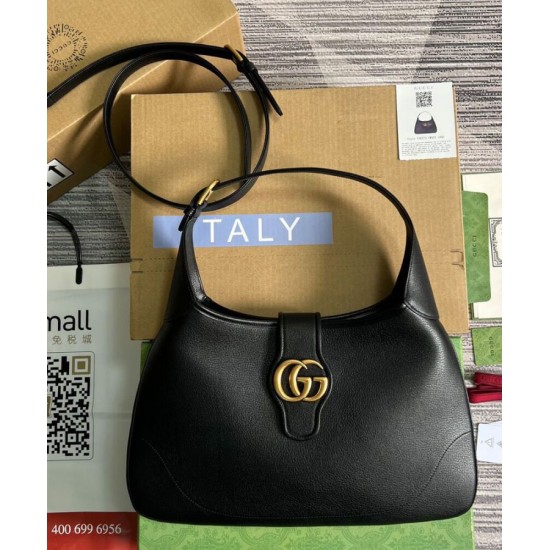 Replica Borsa a tracolla media Gucci Aphrodite 726274 nera