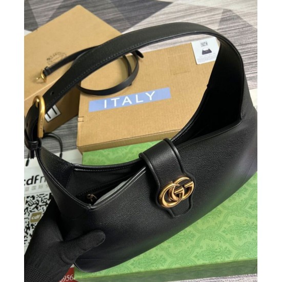 Replica Borsa a tracolla media Gucci Aphrodite 726274 nera