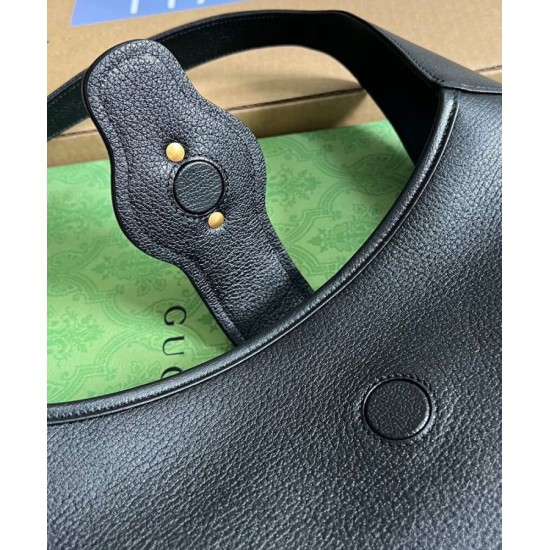 Replica Borsa a tracolla media Gucci Aphrodite 726274 nera