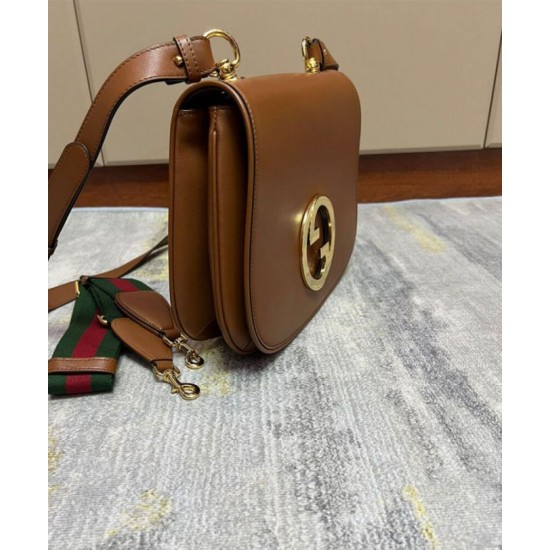 Replica Borsa media Gucci Blondie 699210 Caffè