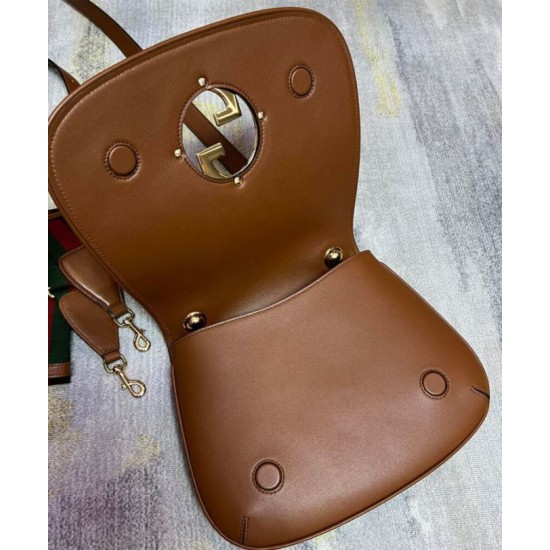 Replica Borsa media Gucci Blondie 699210 Caffè