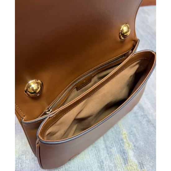 Replica Borsa media Gucci Blondie 699210 Caffè