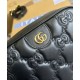 Replica Borsa a tracolla in pelle Gucci GG Matelasse 702234 nera