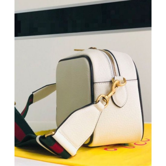 Replica Borsa a tracolla piccola Gucci x adidas 702427 Crema