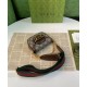 Replica Portafoglio con cinturino Gucci Horsebit 1955 699760 Caffè scuro