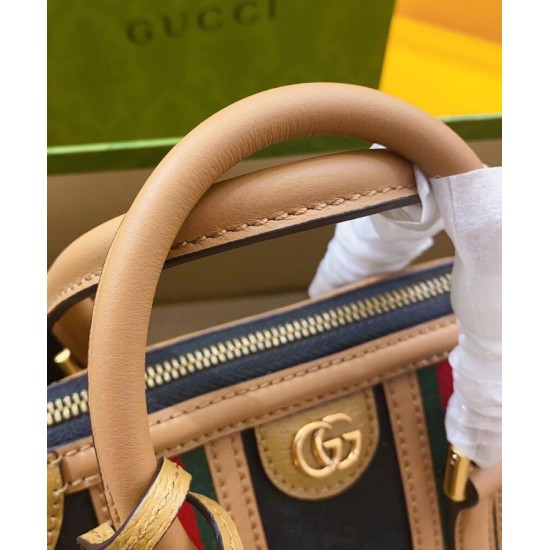 Replica Borsa con manico superiore in tela mini Gucci 715771 nera