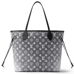 Replica Borsa Louis Vuitton Neverfull MM M21465 Nera