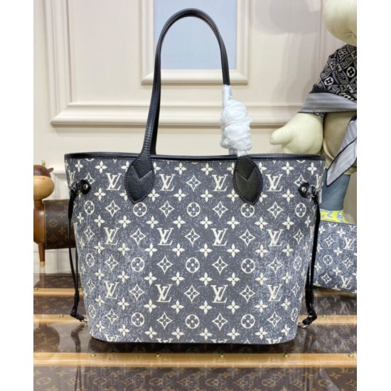 Replica Borsa Louis Vuitton Neverfull MM M21465 Nera
