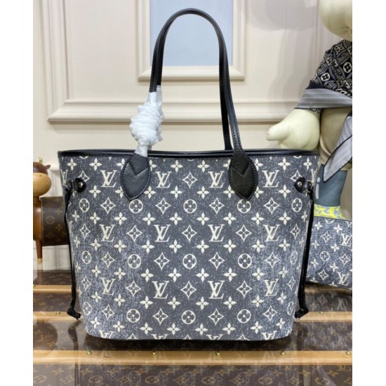 Replica Borsa Louis Vuitton Neverfull MM M21465 Nera