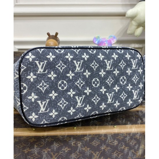 Replica Borsa Louis Vuitton Neverfull MM M21465 Nera