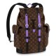 Replica Zaino Louis Vuitton Christopher MM M46272 Viola