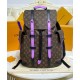 Replica Zaino Louis Vuitton Christopher MM M46272 Viola