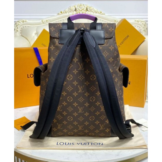 Replica Zaino Louis Vuitton Christopher MM M46272 Viola