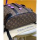 Replica Zaino Louis Vuitton Christopher MM M46272 Viola